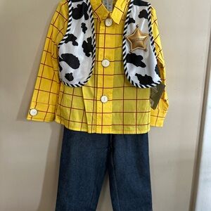NWT Woody Toy Story Costume 4T (Disney Brand)